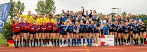 Teams des EFA 2026 Fistball Women´s and Men´s Champions Cup Ahlhorn/Germany